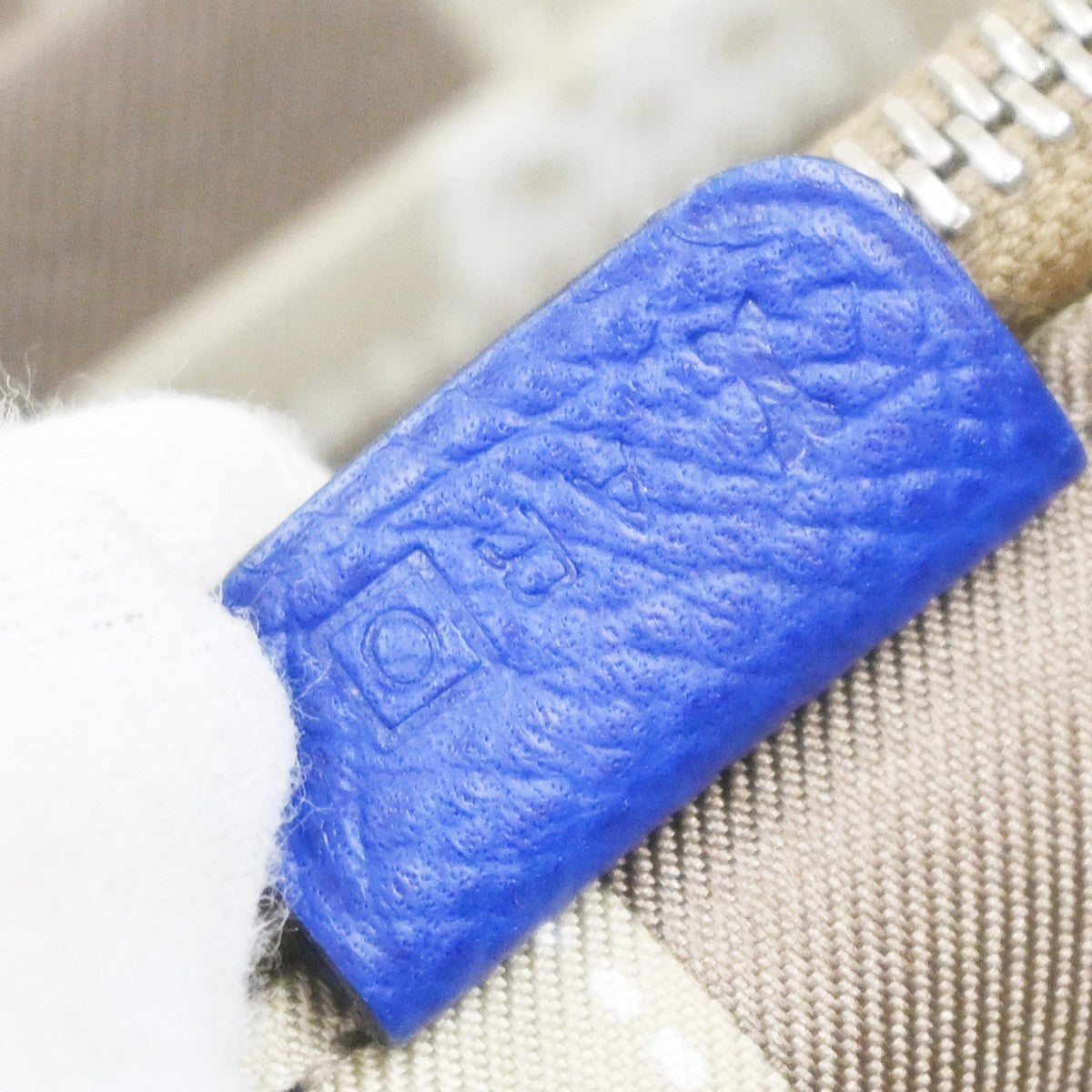 HERMES Azap Classique Long Zipper Wallet Silk In Epsom Leather Blue SHW 36RP162
