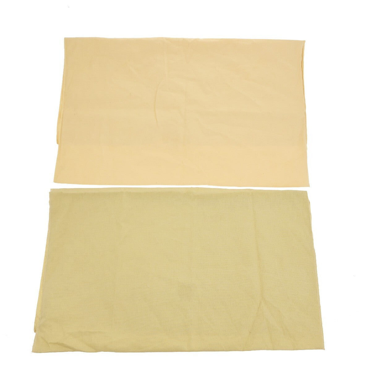 LOUIS VUITTON Logo 10 Set Dust Bag Drawstring Canvas Cotton Beige Brown 09FB551