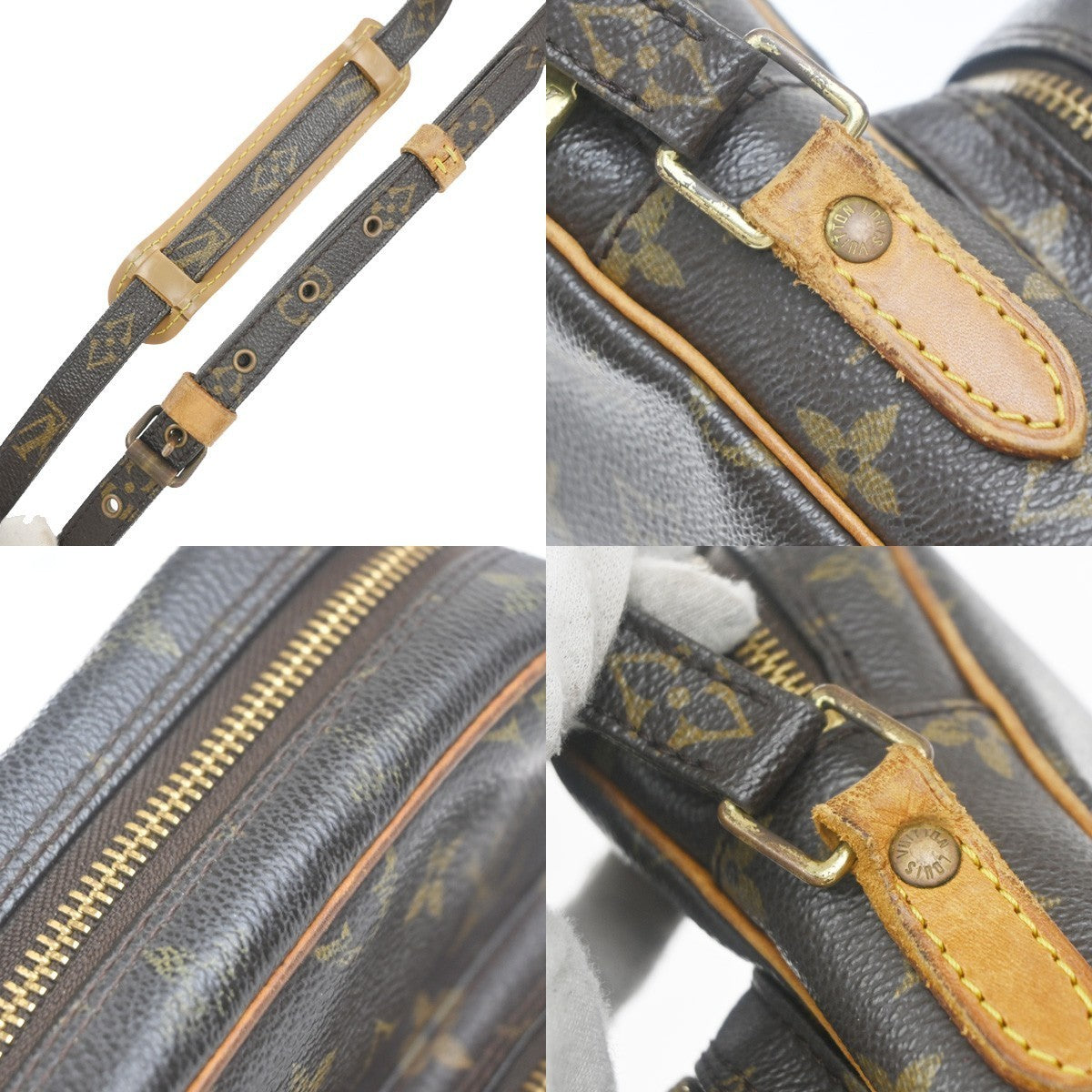 LOUIS VUITTON Amazon Crossbody Shoulder Bag Monogram Leather BN M45236 39KP483