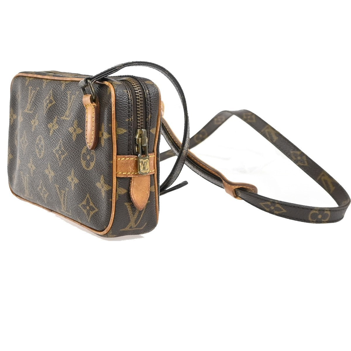 LOUIS VUITTON Marly Bandouliere Shoulder Bag Monogram Leather BN M51828 39KC648