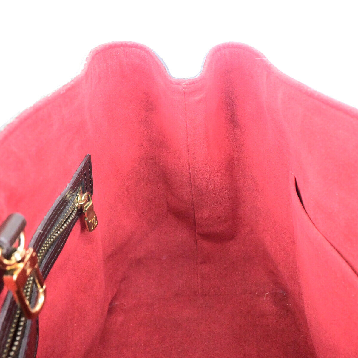 LOUIS VUITTON Hampstead PM Shoulder Bag Damier Ebene Leather BN N51205 55YG633