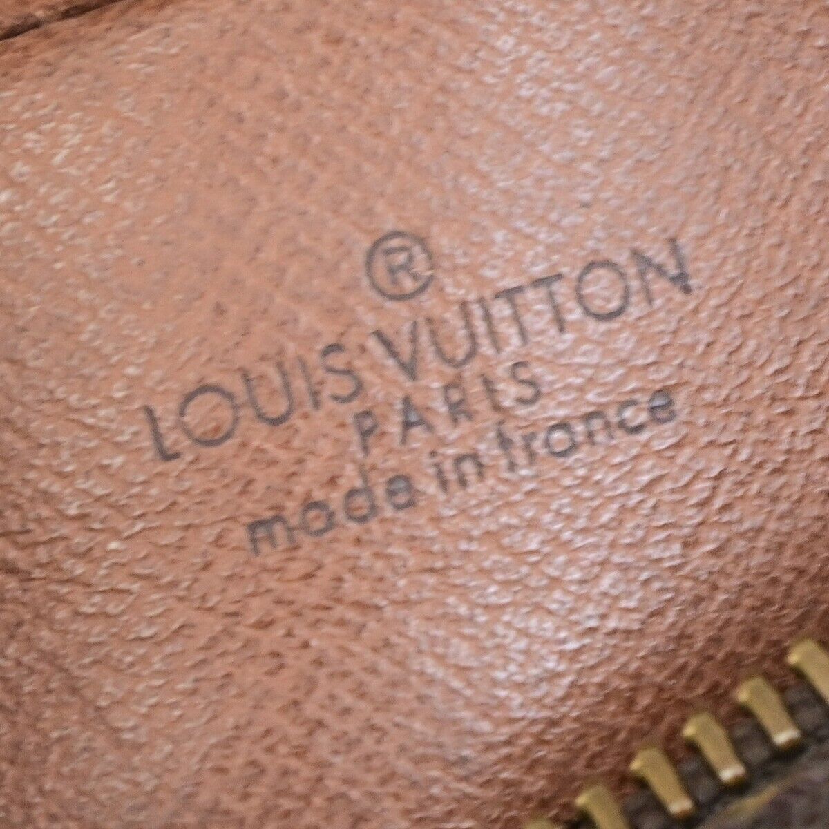 LOUIS VUITTON Nile Crossbody Shoulder Bag Monogram Leather Brown M45244 31FB491