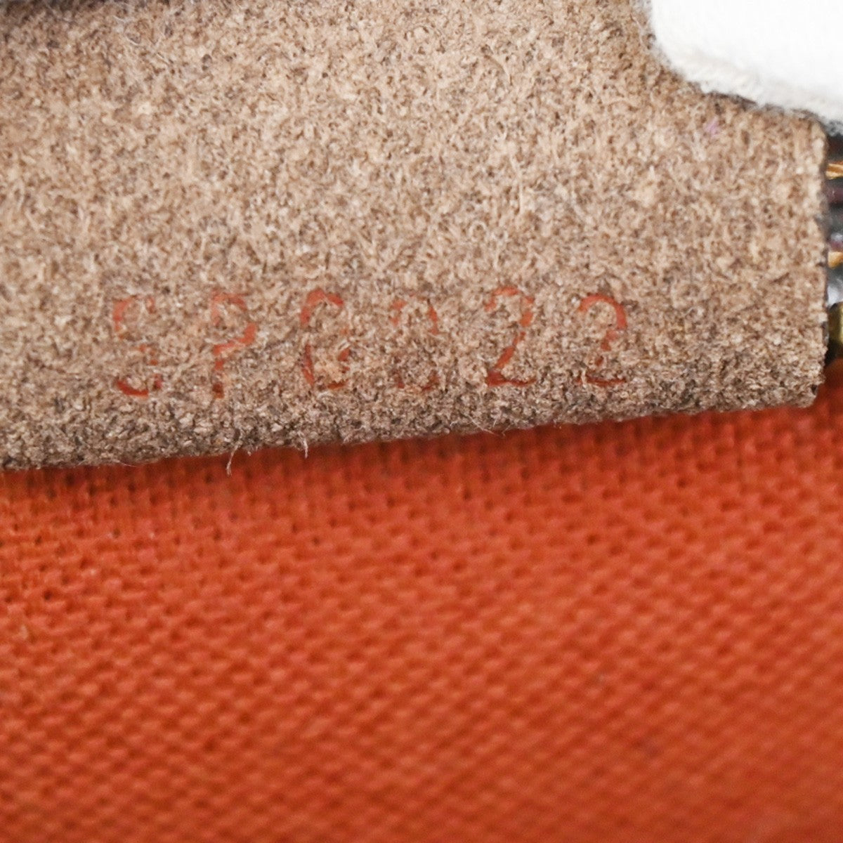 LOUIS VUITTON Trousse Makeup Hand Bag Damier Ebene Leather Brown N51982 83ZA294