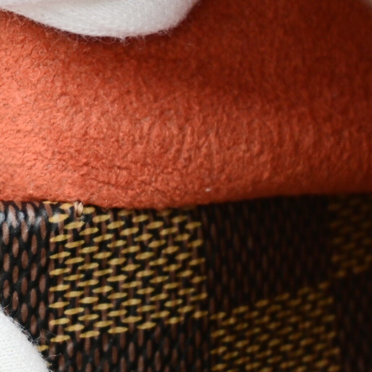 LOUIS VUITTON Ipanema PM Shoulder Bag Damier Ebene Leather Brown N51294 25EC326