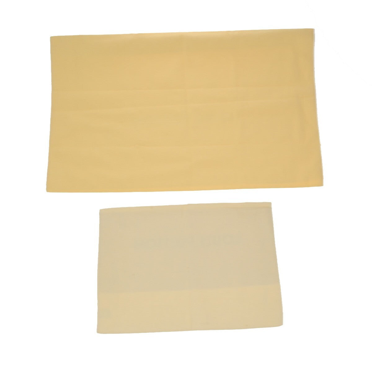 LOUIS VUITTON Logo 10 Set Dust Bag Drawstring Canvas Cotton Beige Brown 03KB492