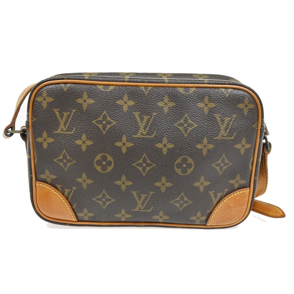 LOUIS VUITTON Trocadero 24 Shoulder Bag Monogram Leather Brown M51276 31CA955
