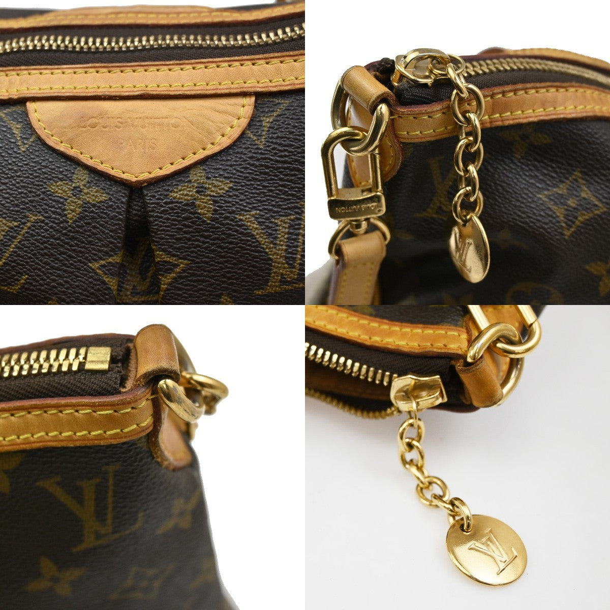 LOUIS VUITTON Palermo GM 2way Shoulder Bag Monogram Leather BN M40146 73CA258