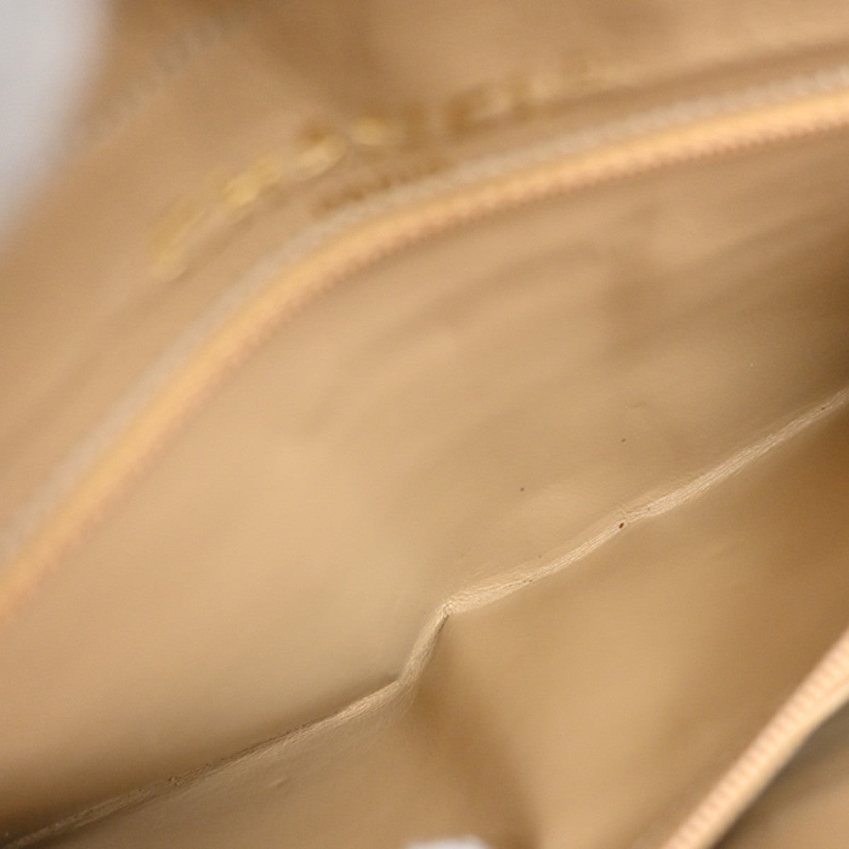 CHANEL CC Double Flap Paris Matelasse Chain Shoulder Bag Beige France 675RF822