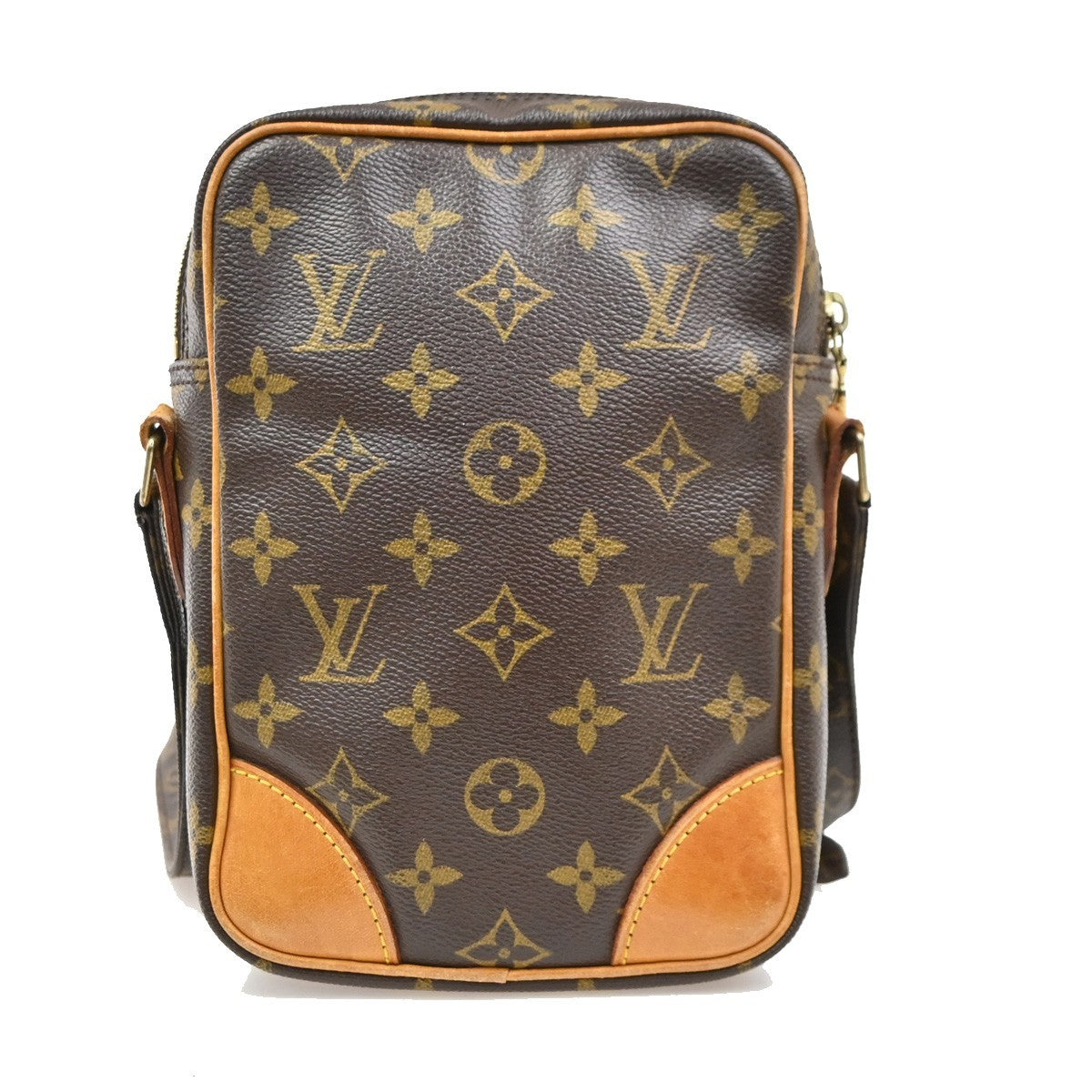 LOUIS VUITTON Amazon Crossbody Shoulder Bag Monogram Leather USA M45236 73KD176