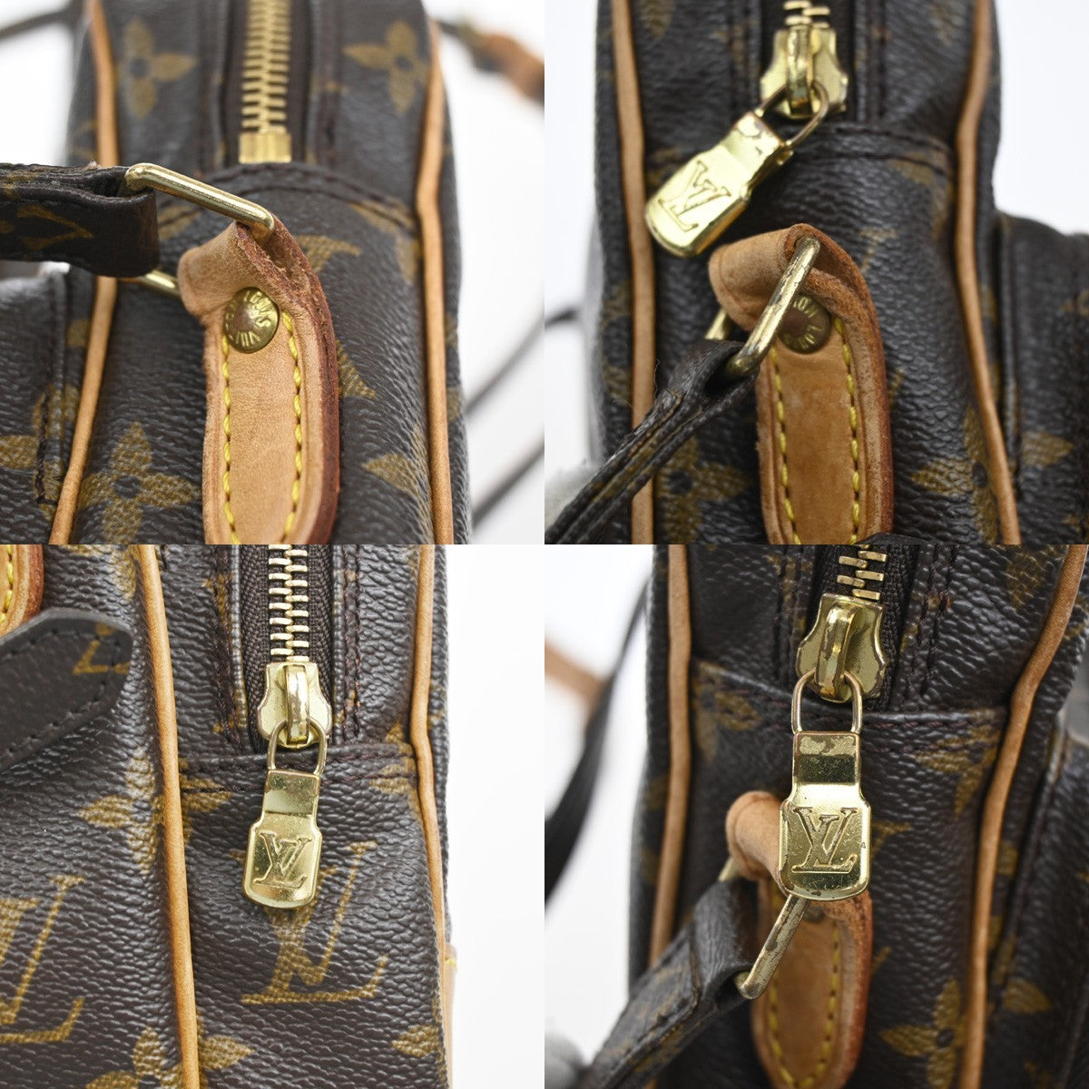 LOUIS VUITTON Amazon Crossbody Shoulder Bag Monogram Leather BN M45236 81CA071