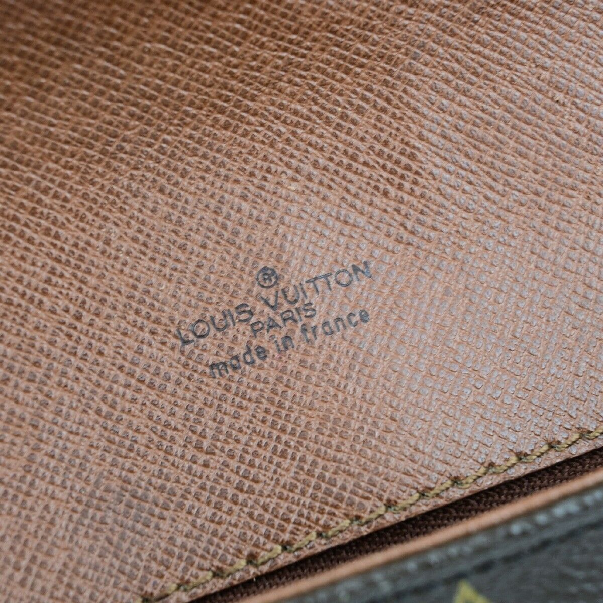 LOUIS VUITTONI Chantilly MM Shoulder Bag Monogram Leather Brown M51233 64EB704