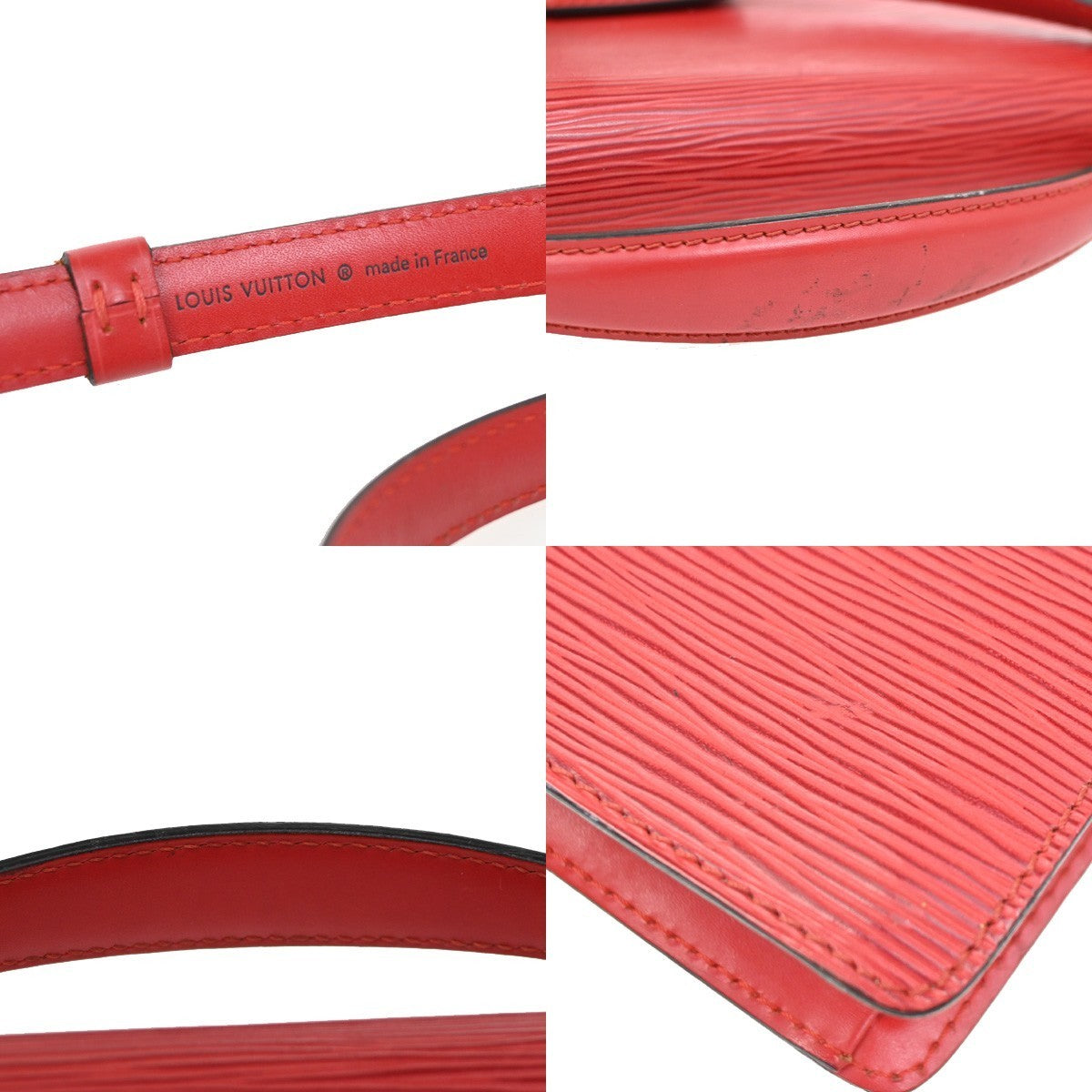 LOUIS VUITTON Monceau 28 2Way Shoulder Handhag Epi Leather Red M52127 76KC016