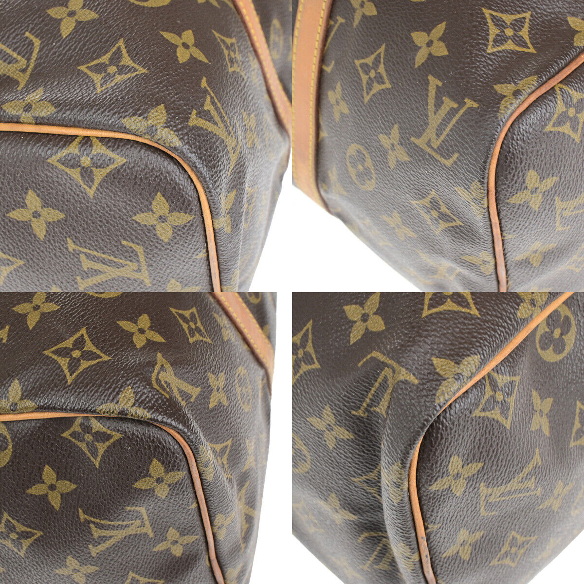 LOUIS VUITTON Sac Souple 35 Travel Hand Bag Monogram Leather BN M41626 39YG687