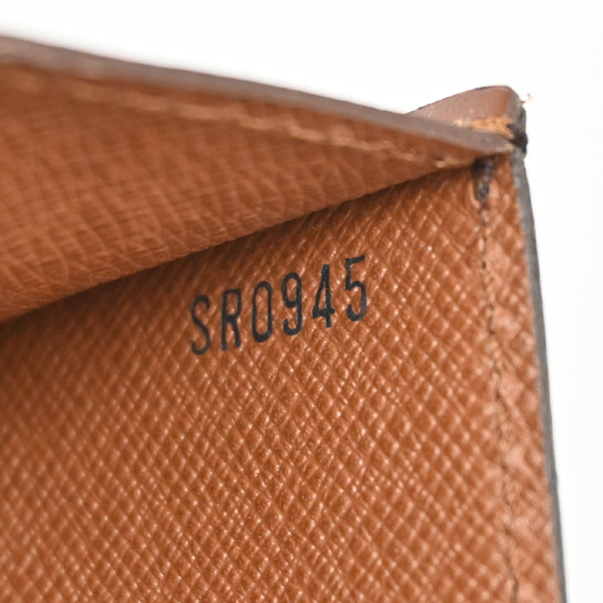 LOUIS VUITTON Concorde Hand Bag Monogram Leather Brown France M51190 98KC745