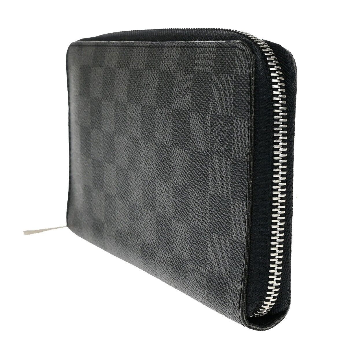 LOUIS VUITTON Zippy Organizer Long Bifold Wallet Damier Graphite N63077 82EB838