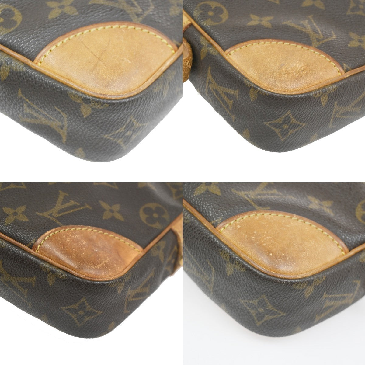 LOUIS VUITTON Marly Dragonne GM Clutch Hand Bag Monogram Brown M51825 66KC722