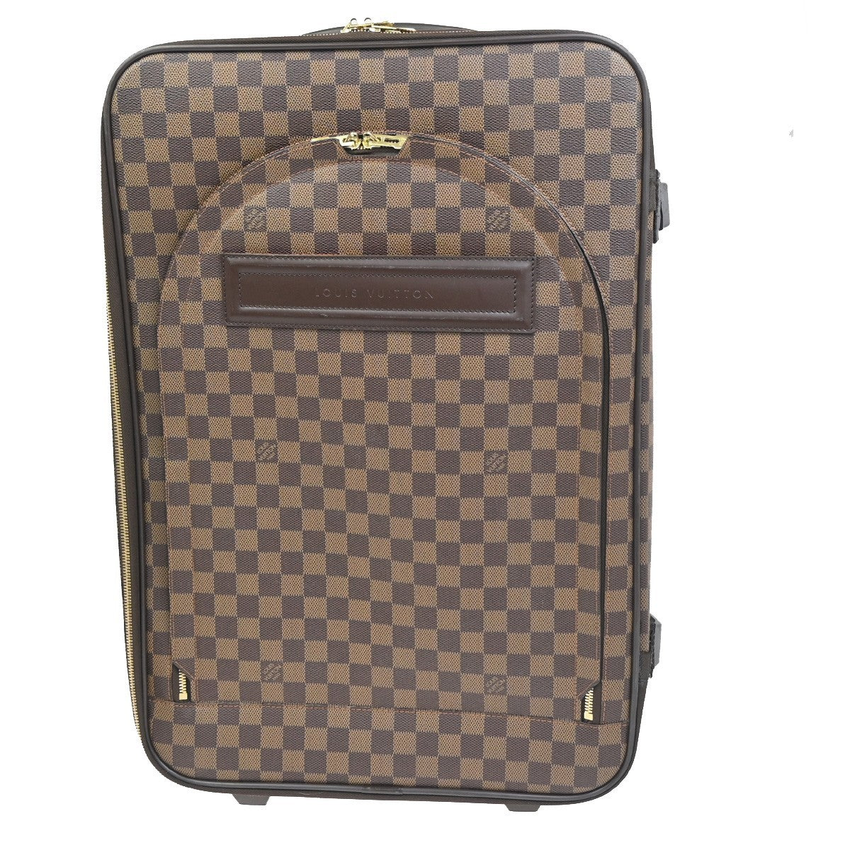 LOUIS VUITTON Pegase 55 Suitcase Carry on Bag Damier Ebene Brown N23294 84ZA357