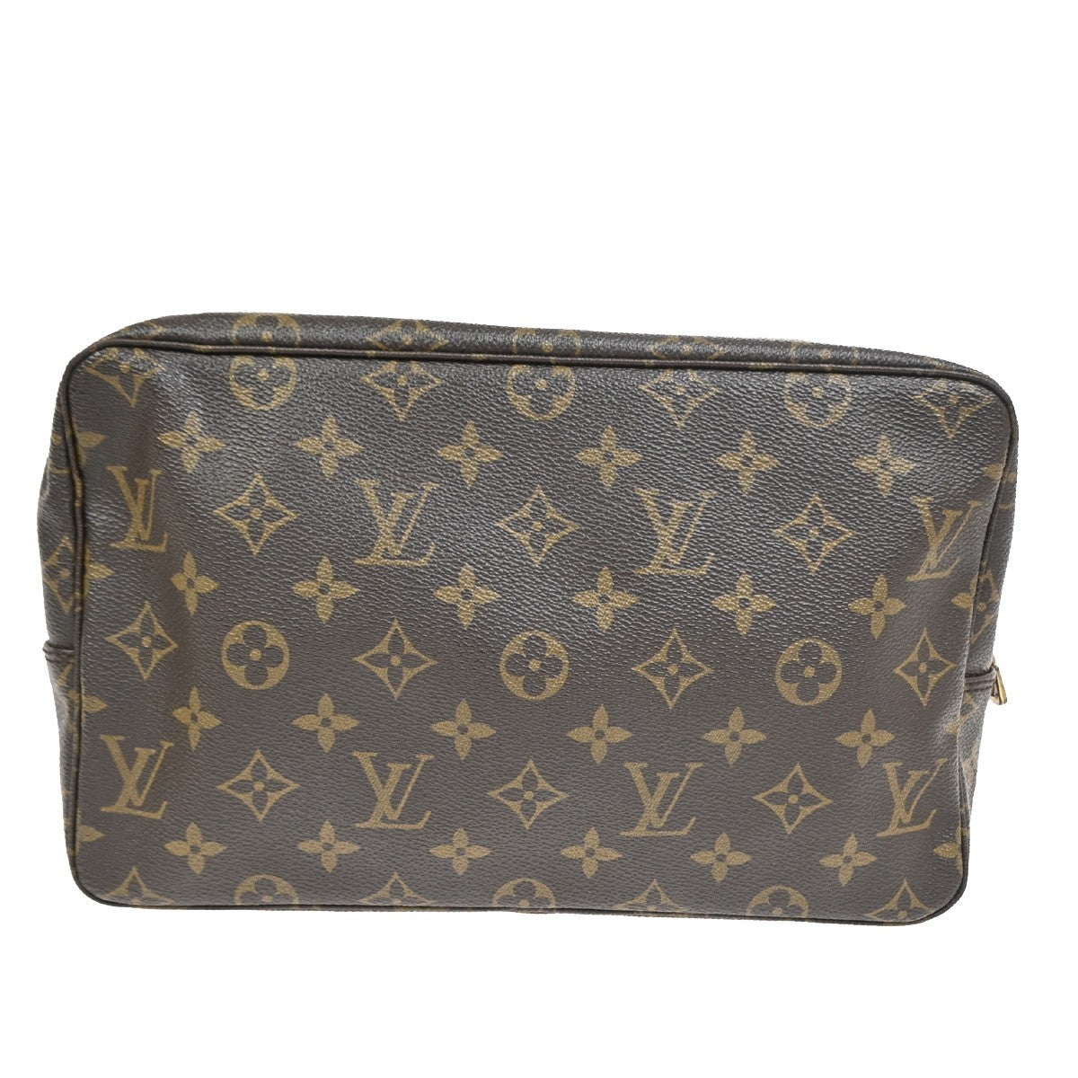 LOUIS VUITTON Trousse Toilette 28 Clutch Hand Bag Monogram Brown M47522 65CA921