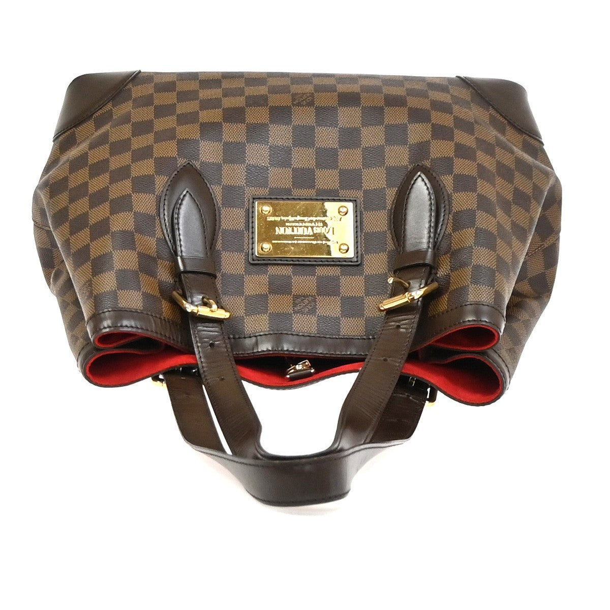 LOUIS VUITLOUIS VUITTON Hampstead MM Shoulder Bag Damer Leather N51204 11YH915