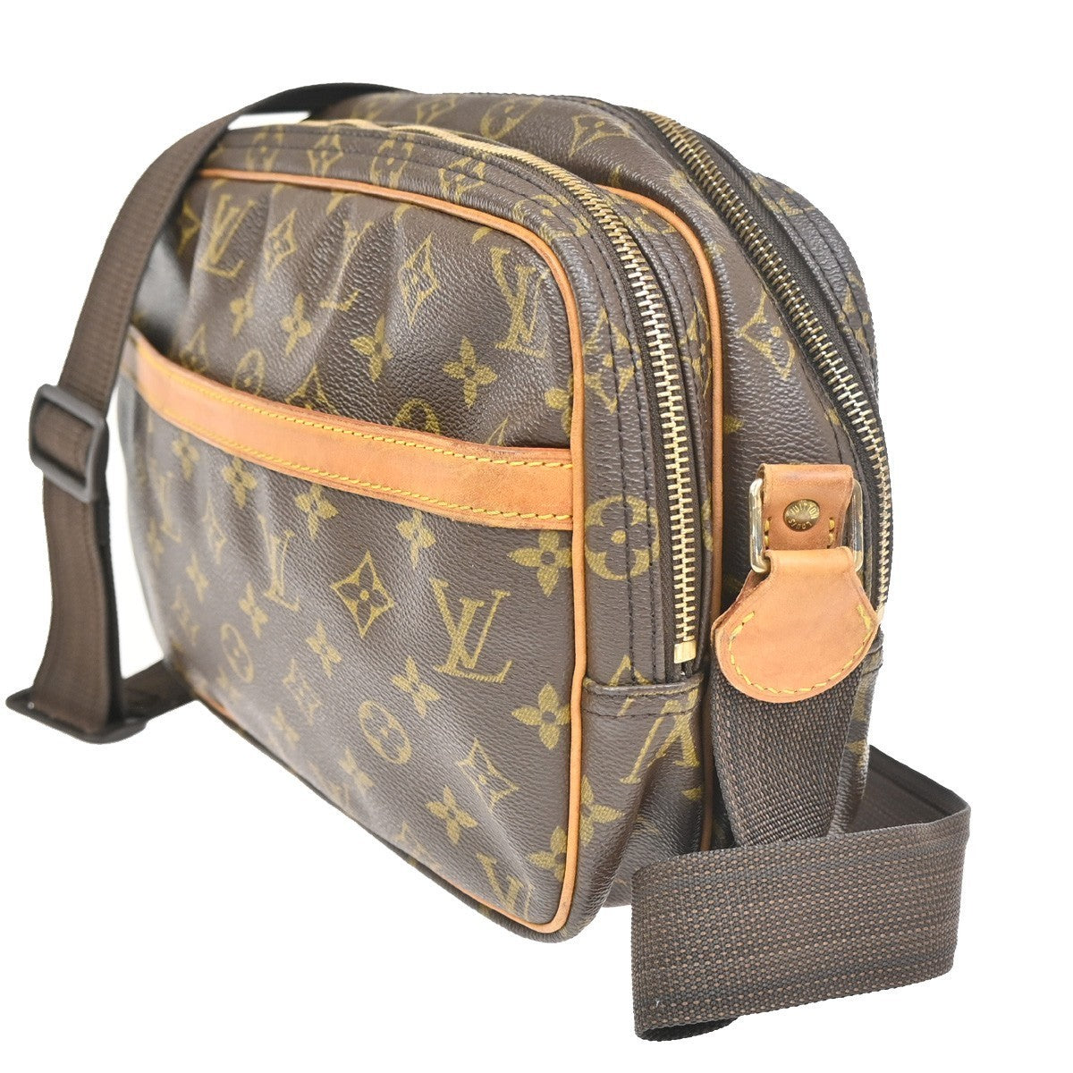 LOUIS VUITTON Reporter Crossbody Shoulder Bag Monogram Leather BN M45254 82KC551