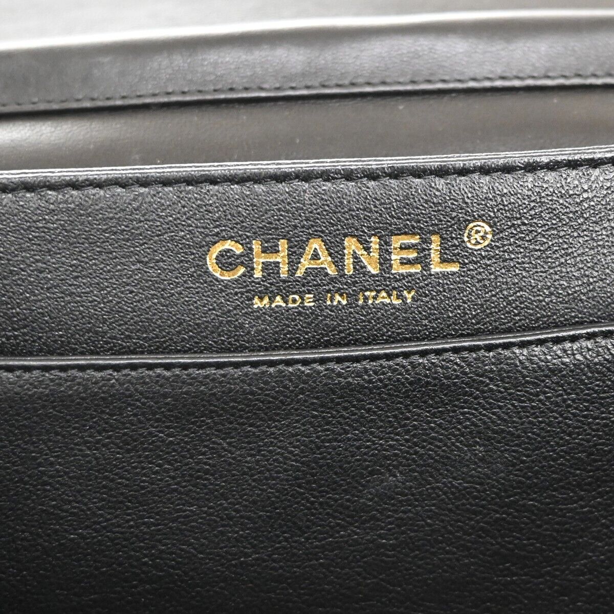 CHANEL CC Logo Matelasse Chain Shoulder Bag Suede BK Rhinestone Pearl 770RJ051