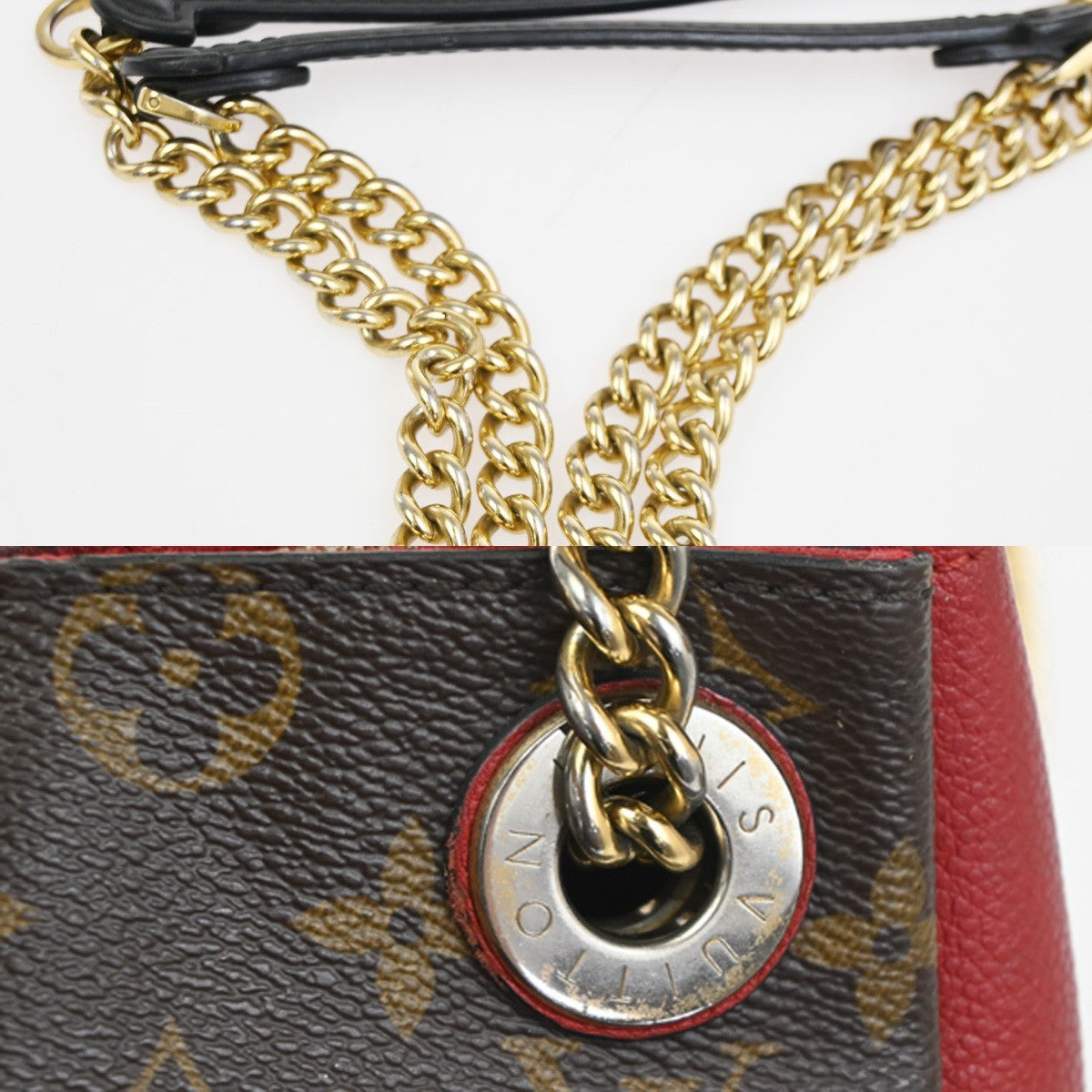 LOUIS VUITTON Surenne BB Shoulder bag Monogram Leather Brown M43776 689TA623