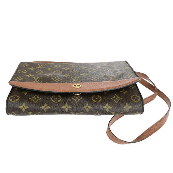 LOUIS VUITTON Bordeaux 2Way Shoulder Clutch Bag Monogram Leather M51797 32YG599