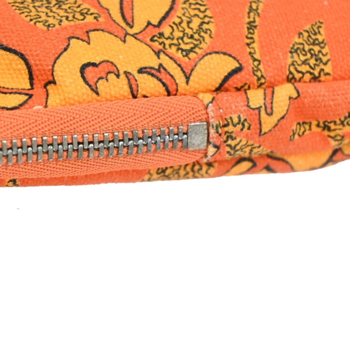 LOEWE x Paula's Ibiza Anagram Mini Pouch Bag Canvas Leather OE SHW Spain 30KC969