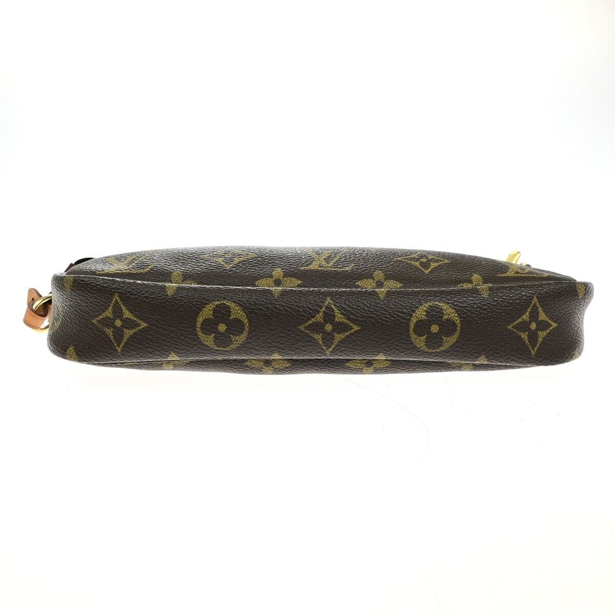 LOUIS VUITTON Pochette Accessoires Hand Bag Monogram Leather BN M51980 10YH007
