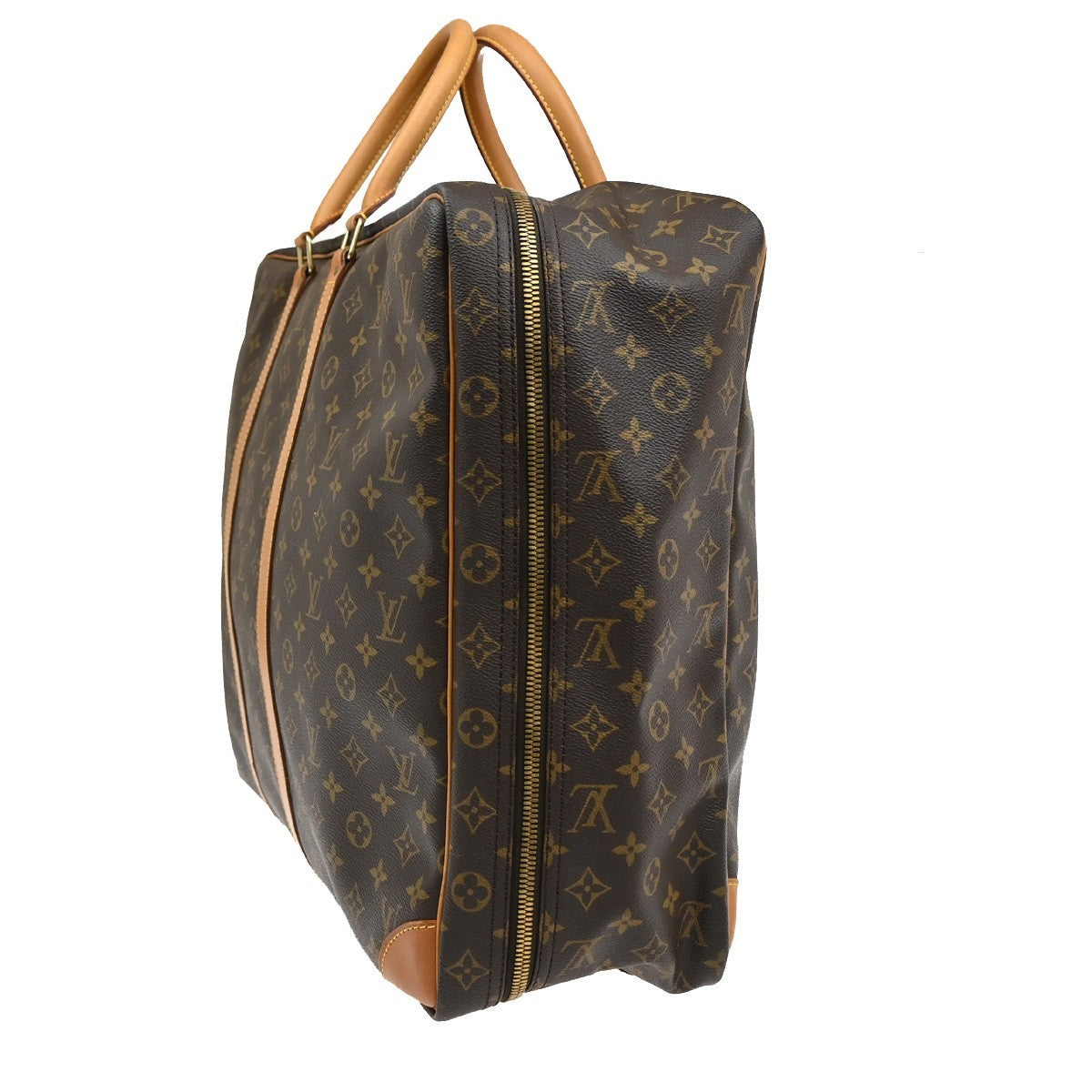 LOUIS VUITTON Sirius 55 Travel Hand Bag Monogram Leather Brown M41404 77CA396