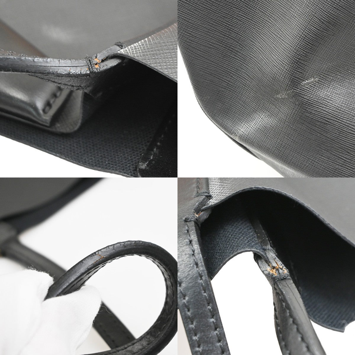 GIVENCHY Logo Antigona Bambi Shoulder Tote Bag PVC Leather Black Italy 67MA682