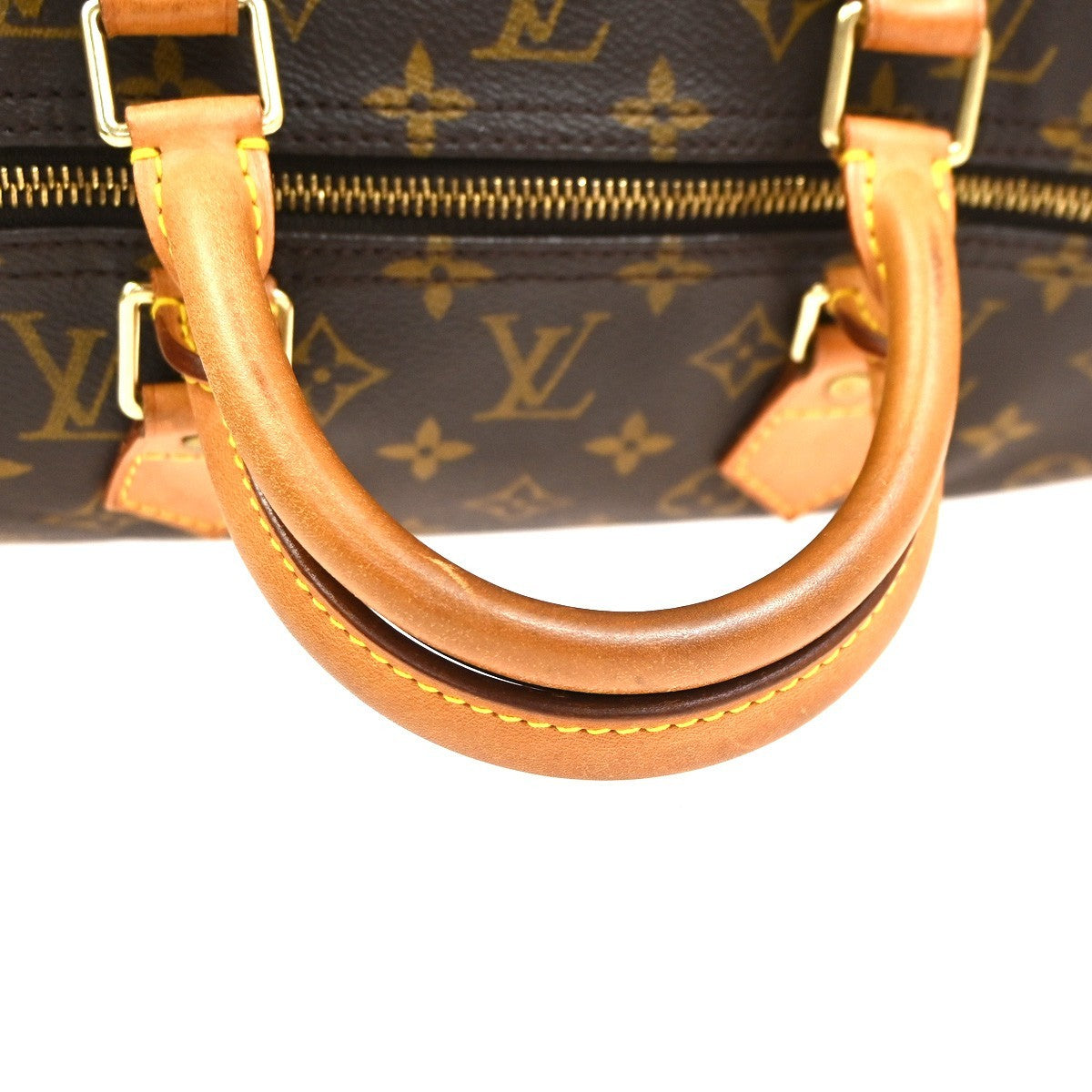 LOUIS VUITTON Speedy 40 Travel Hand Bag Monogram Leather Brown M41522 70YJ177