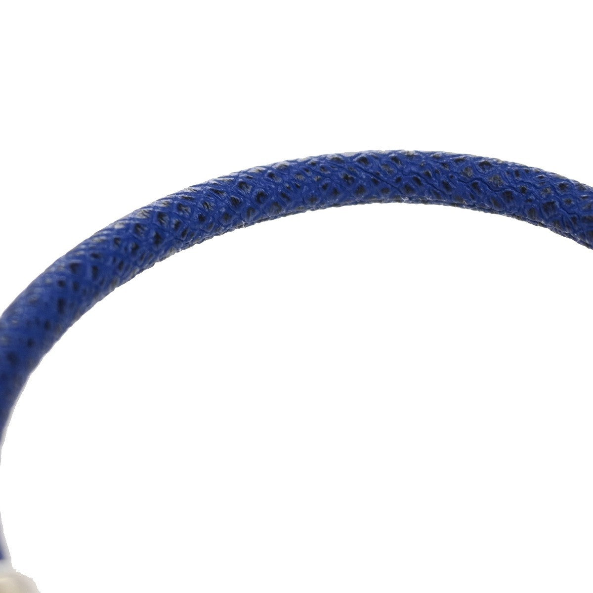 LOUIS VUITTON Neo Split Bracelet Monogram Taigarama Leather Blue M6568D 69KB463