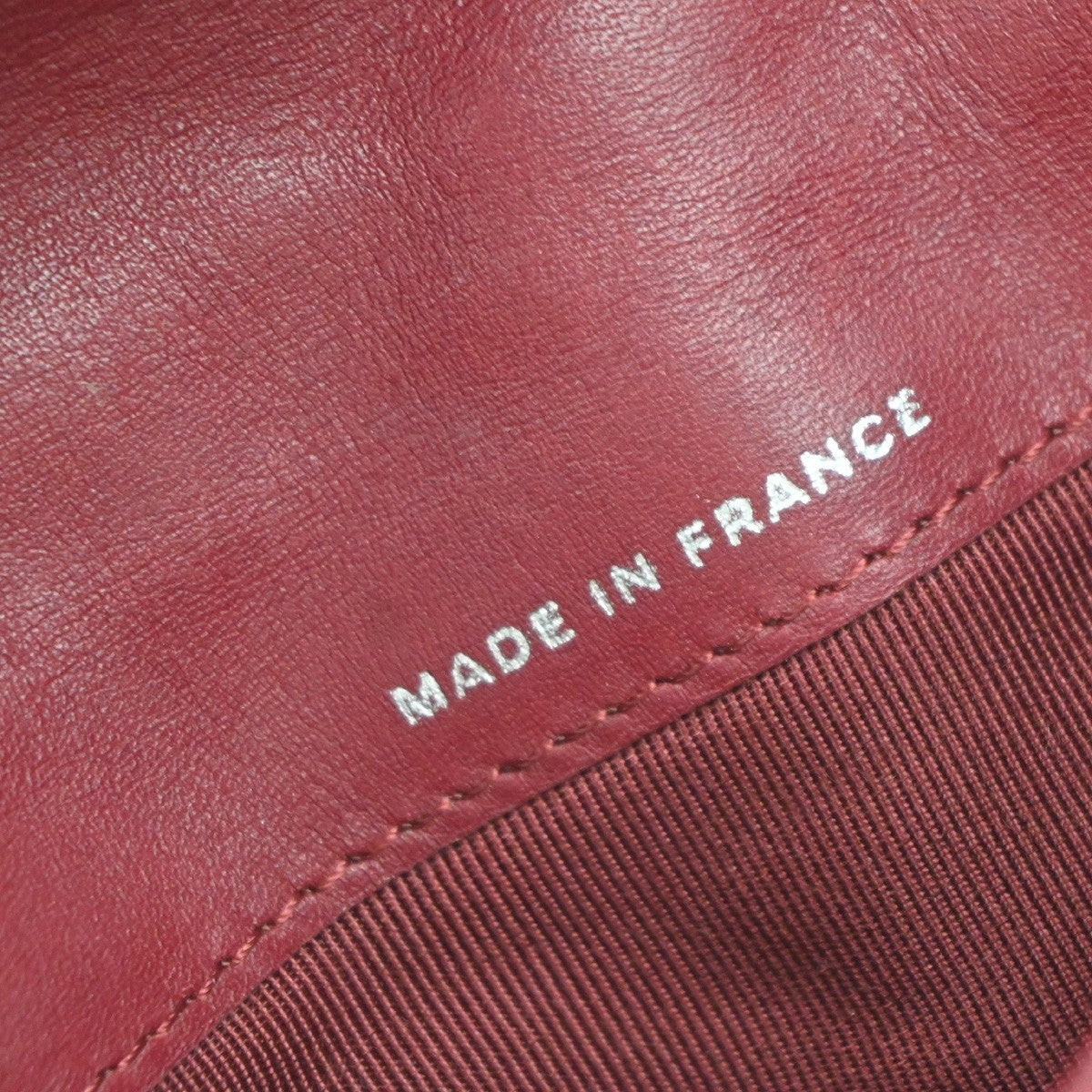 CHANEL CC Logo Matelasse Ultra Stitch Long Bifold Wallet Leather Red SHW 30KP479
