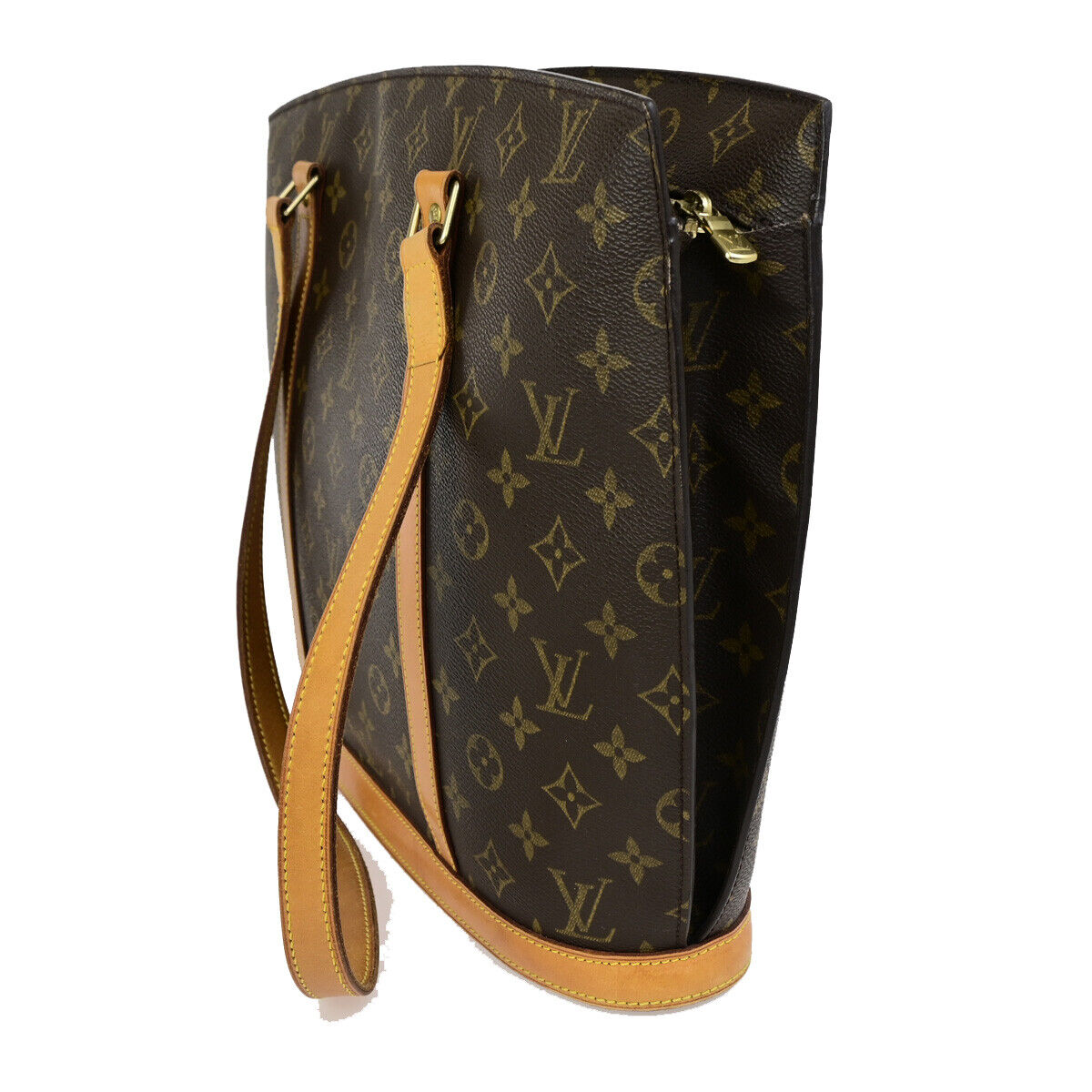 LOUIS VUITTON BABYLONE Shoulder Bag Monogram Leather Brown France M51102 77SJ508