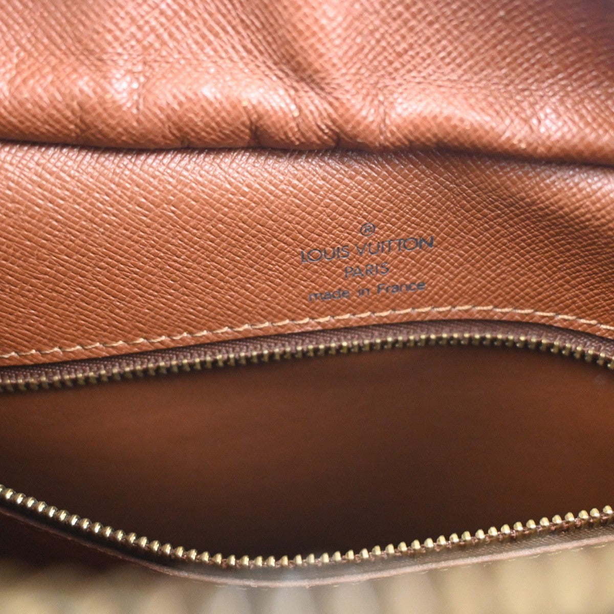 LOUIS VUITTON Boulogne 30 Shoulder Bag Monogram Leather Brown M51265 82CA634