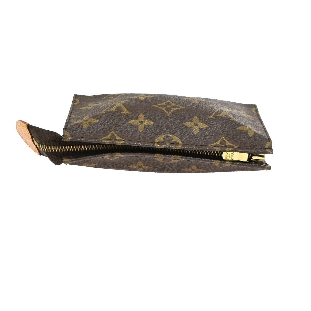 LOUIS VUITTON Poche Toilette 15 Clutch Pouch Bag Monogram Leather M47546 05KC682