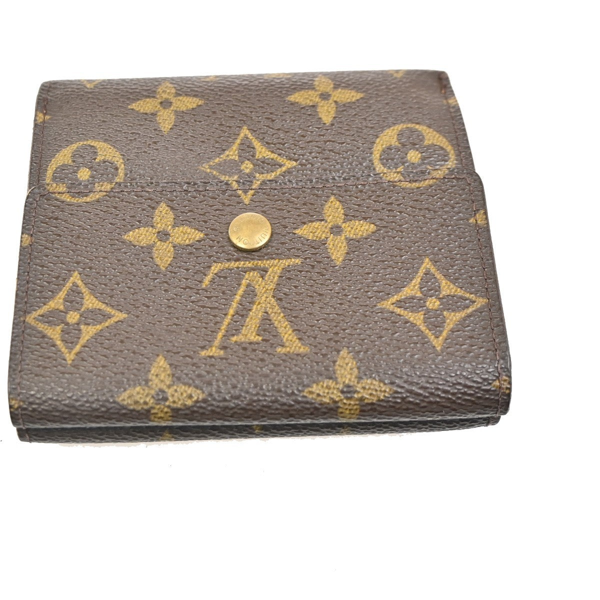 LOUIS VUITTON Porte Monnaie Billet Carte Credit Wallet Monogram M61652 07KC326