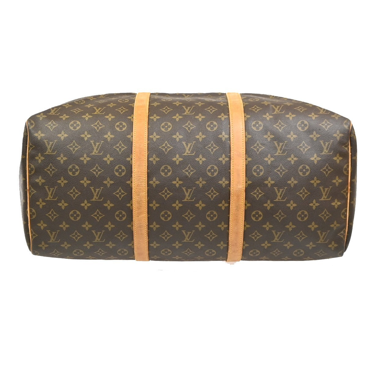 LOUIS VUITTON Sac Souple 55 Hand Boston Bag Monogram Leather BN  M41622 64MA054