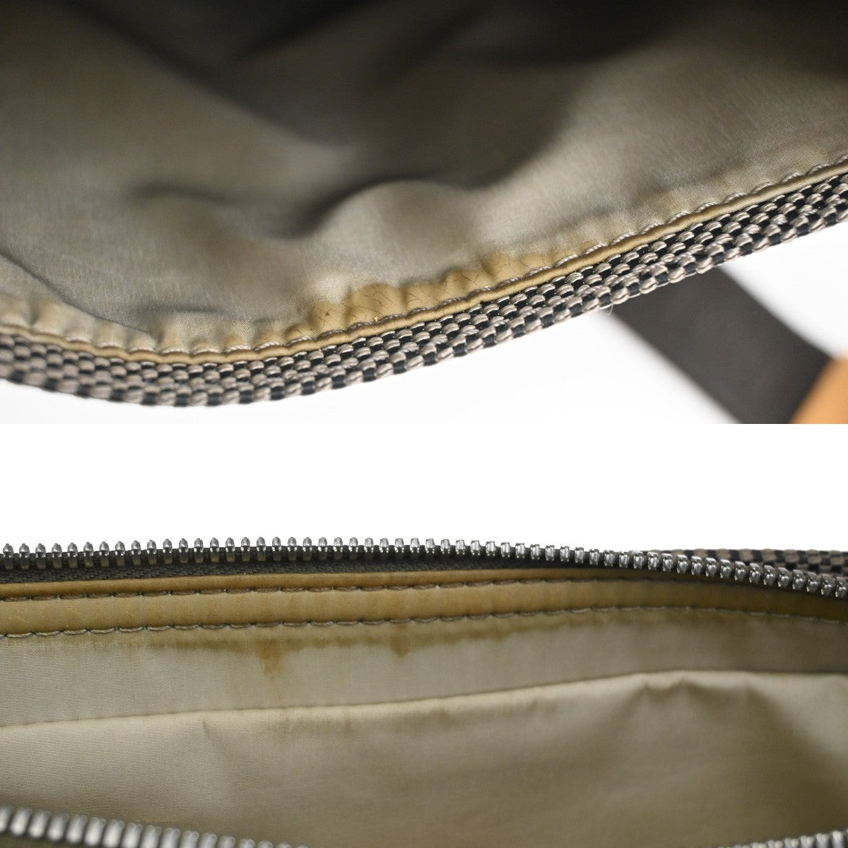 LOUIS VUITTON Compagnon Shoulder Bag Damier Geant Canvas Leather M93045 82ZA048