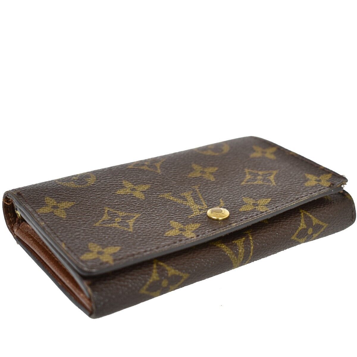 LOUIS VUITTON Porte Monnaie Billets Tresor Bifold Wallet Monogram M61730 04YB791