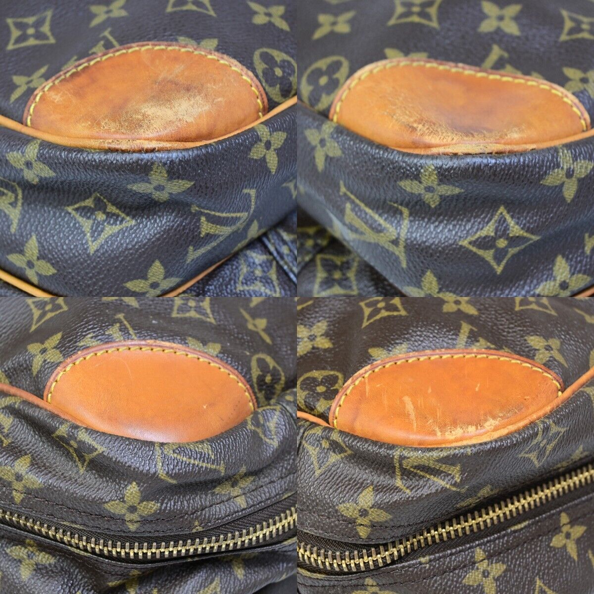 LOUIS VUITTON Sac 24 Heures Travel Hand Bag Monogram Leather BN M41387 33EB519