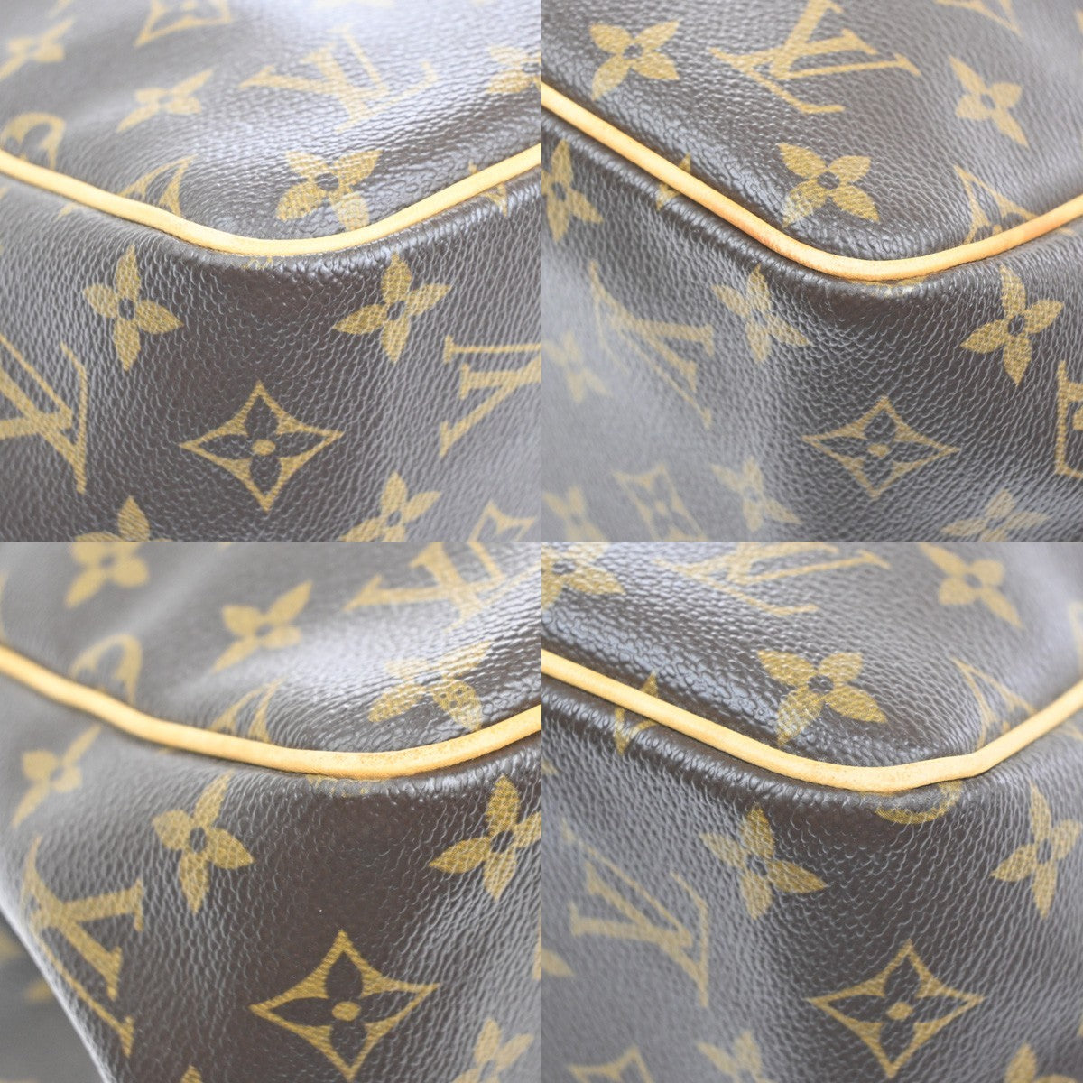 LOUIS VUITTON Batignolles Tote Hand Bag Monogram Leather Brown M51156 17KC818