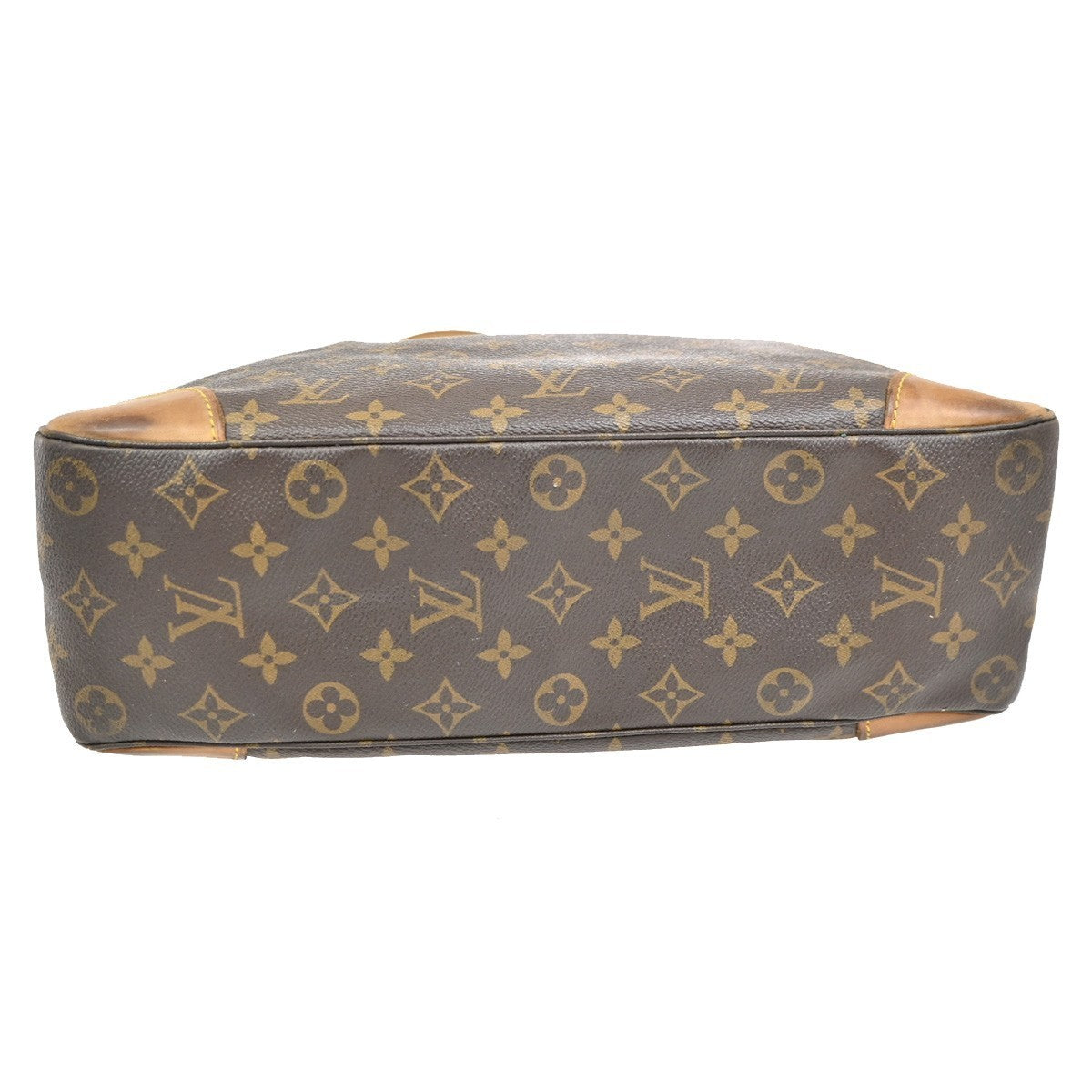 LOUIS VUITTON Boulogne 35 Shoulder Bag Monogram Leather Brown M51260 34MA065