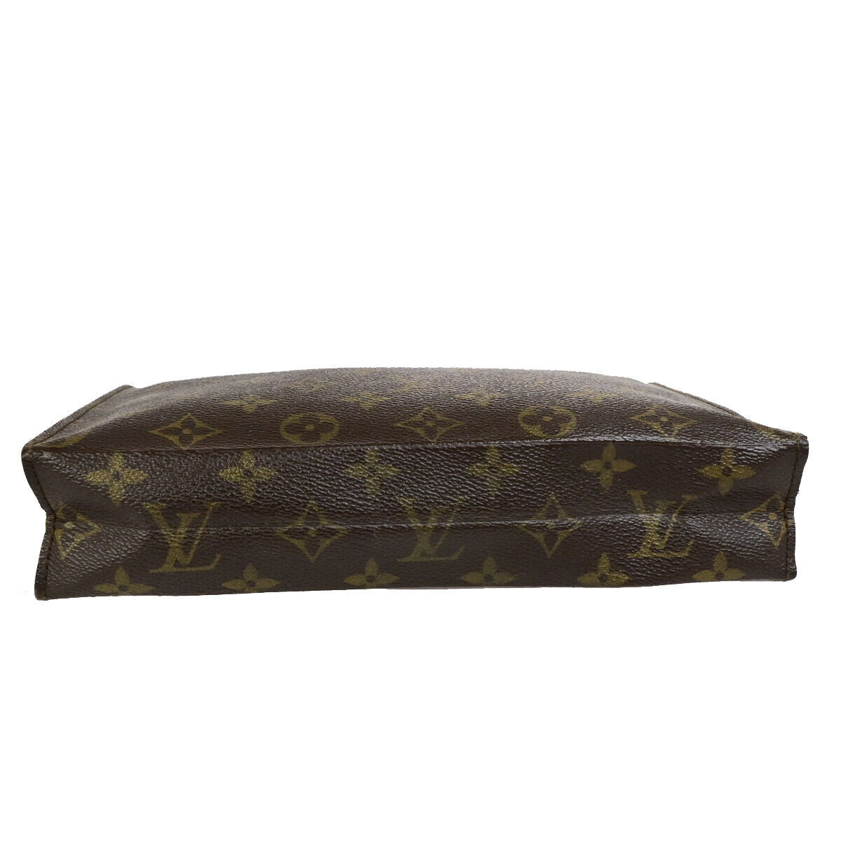 LOUIS VUITTON Poche Toilette 26 Clutch Hand Bag Monogram Leather M47542 05SJ536