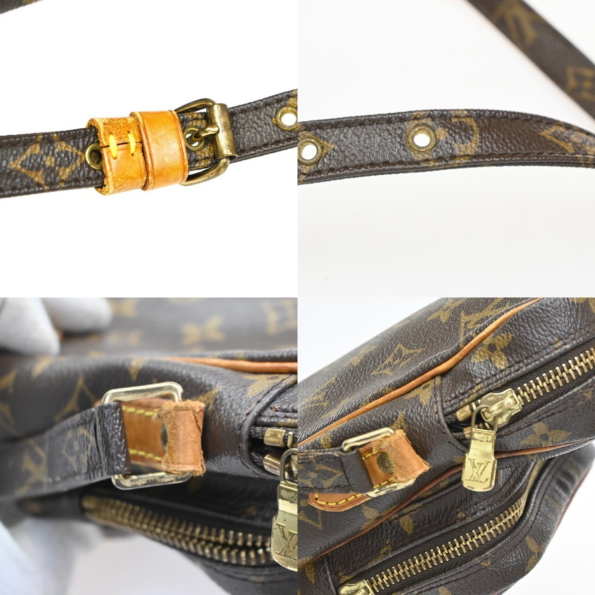 LOUIS VUITTON Amazon Crossbody Shoulder Bag Monogram Leather BN M45236 39CA605