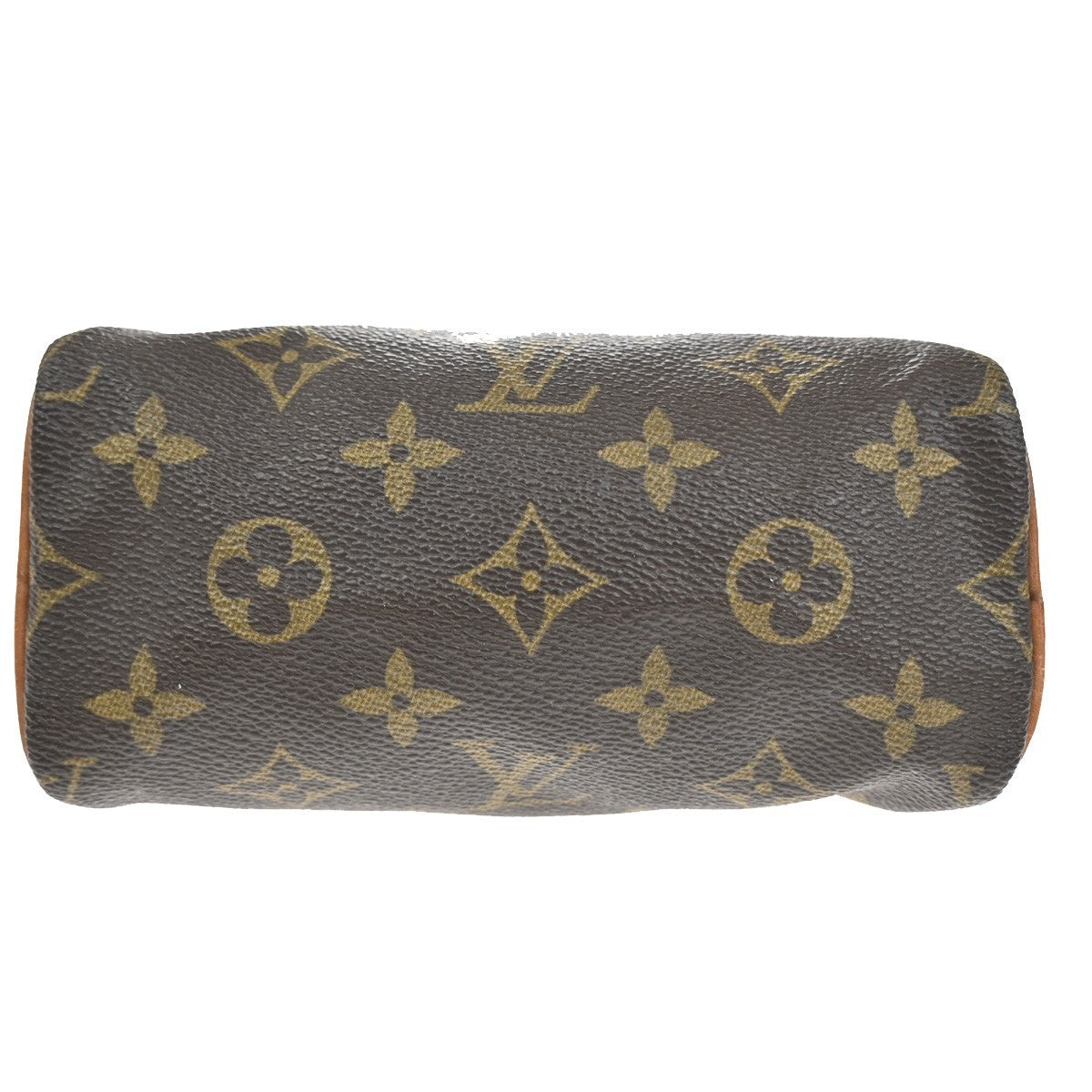 LOUIS VUITTON Mini Speedy 2Way Hand Bag Monogram Leather Brown M41534 26TA320
