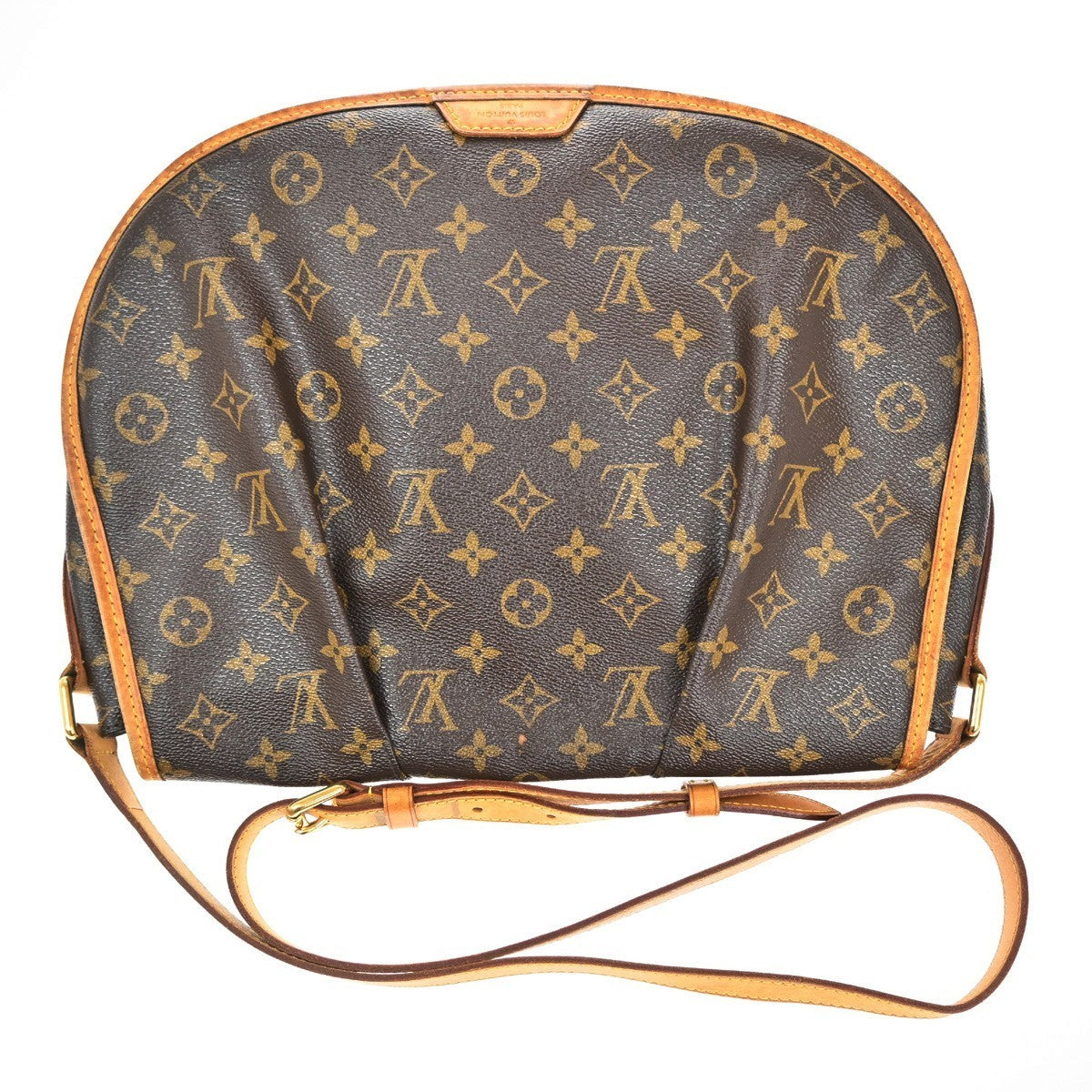 LOUIS VUITTON Menilmontant MM Shoulder Bag Monogram Leather BN M40473 73KC138