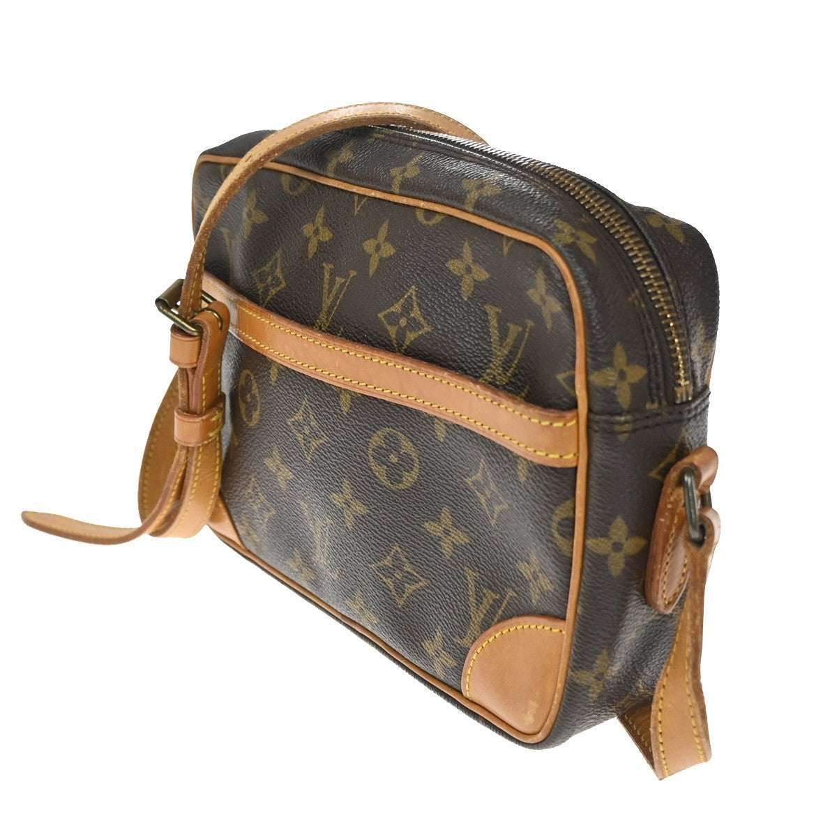 LOUIS VUITTON Trocadero 24 Shoulder Bag Monogram Leather Brown M51276 34CA803