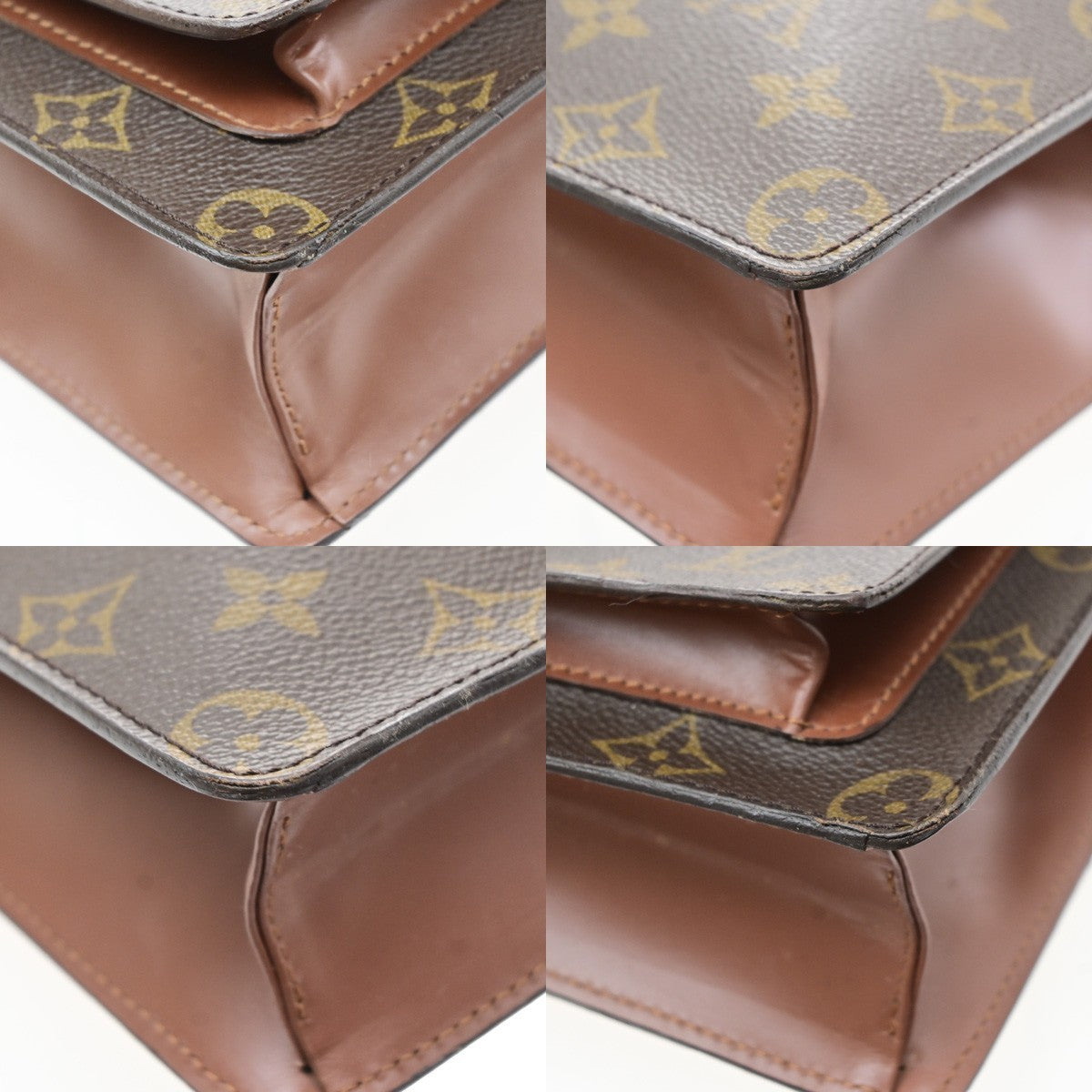 LOUIS VUITTON Monceau 26 2Way Shoulder Hand Bag Monogram Leather M51187 77SA171